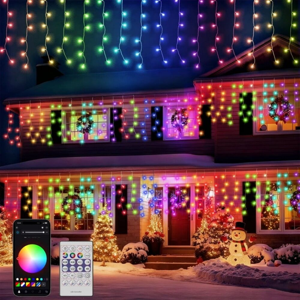 Smart LED Multicolor Christmas Lights NEW